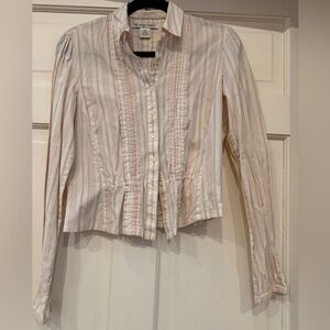 Ralph Lauren Polo Striped Button-down blouse